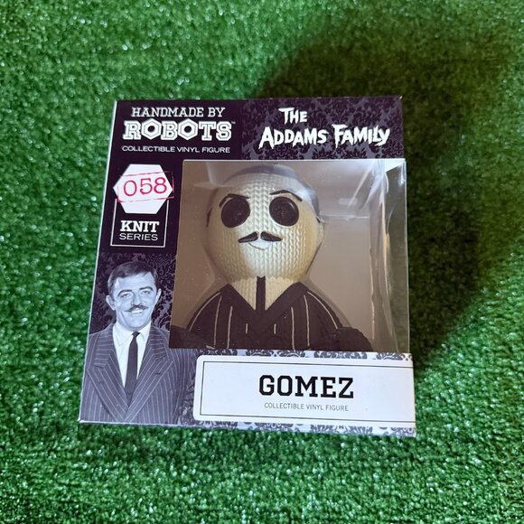 The Addams Family Gomez Handmade by Robots Knit Series #058 Vinyl Figure NEW - Picture 7 of 13